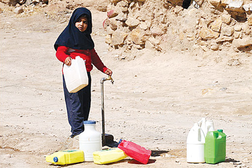 خشکسالی در استان اردبیل و کم آبی در روستاها