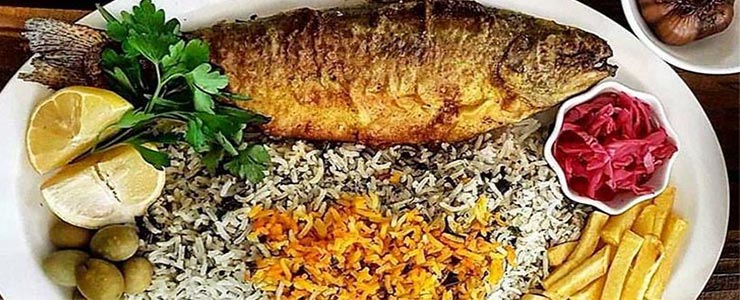 غذاهای مخصوص شب عید نوروز در شهرهای مختلف ایران سبزی پلو با ماهی