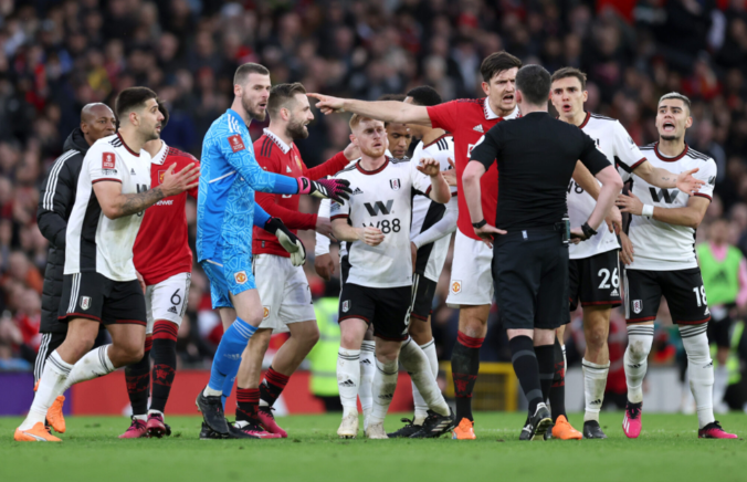 فوتبال جام حذفی انگلیس/ صعود منچستر یونایتد به جمع ۴ تیم برتر با غلبه بر فولام فوتبال جام حذفی انگلیس/ صعود منچستر یونایتد به جمع ۴ تیم برتر با غلبه بر فولام