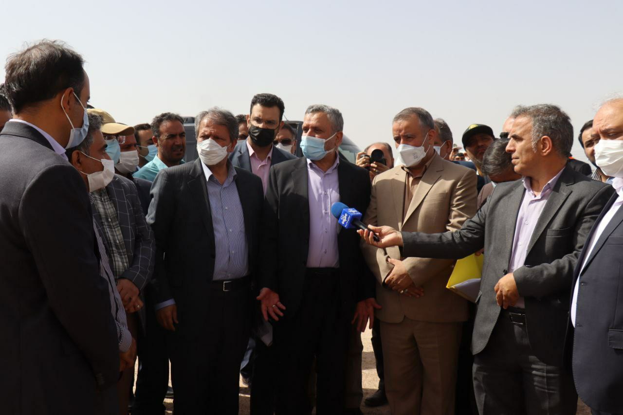 بازدید مرتضوی از طرح آزادراه حرم تا حرم، بیمارستان کوثر و انبار غله استان سمنان بازدید مرتضوی از طرح آزادراه حرم تا حرم، بیمارستان کوثر و انبار غله استان سمنان