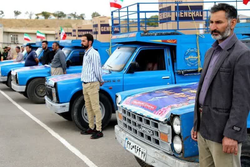 اهدای ۱۱ سری جهیزیه به نوعروسان نیازمند خوی اهدای ۱۱ سری جهیزیه به نوعروسان نیازمند خوی