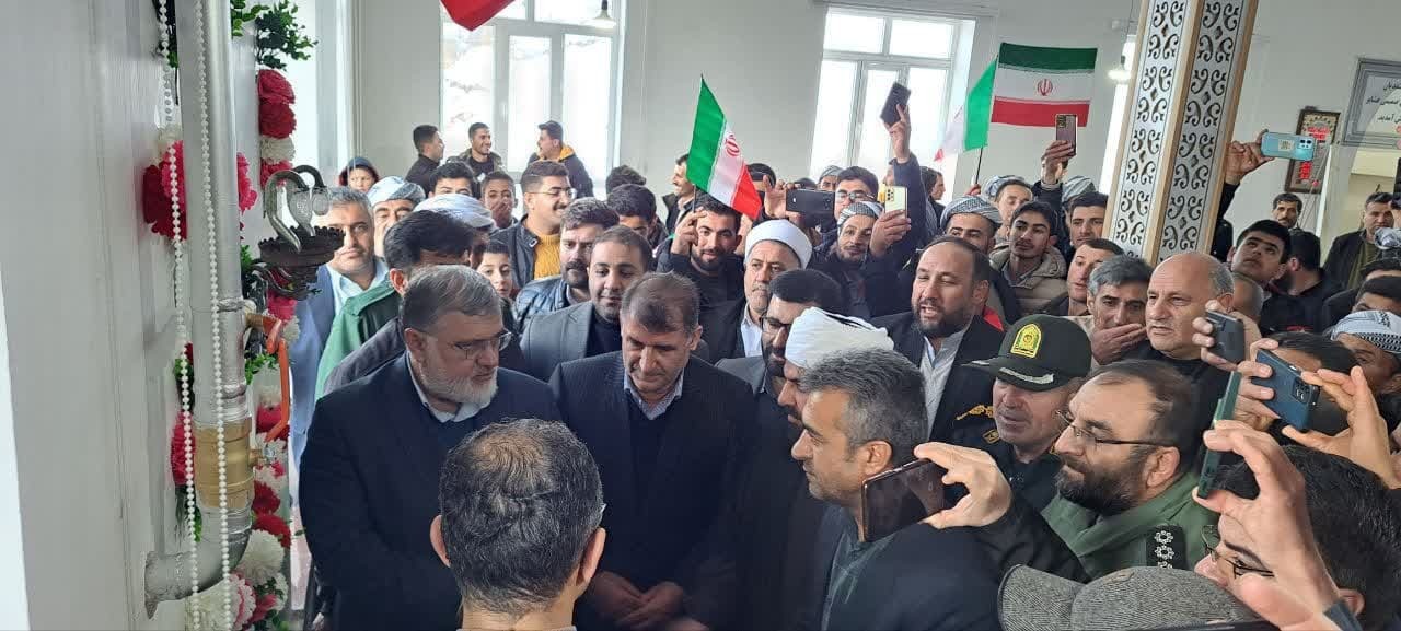 افتتاح طرح گازرسانی  به ۶ روستای اشنویه