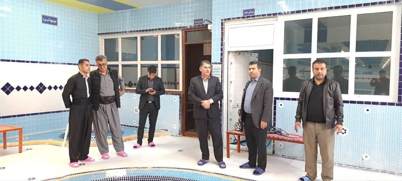 استخر سرپوشیده اشنویه؛ آماده بهره برداری مجدد