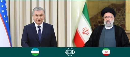 ** پیام تبریک رئیس جمهور ازبکستان به رئیس جمهوری اسلامی ایران