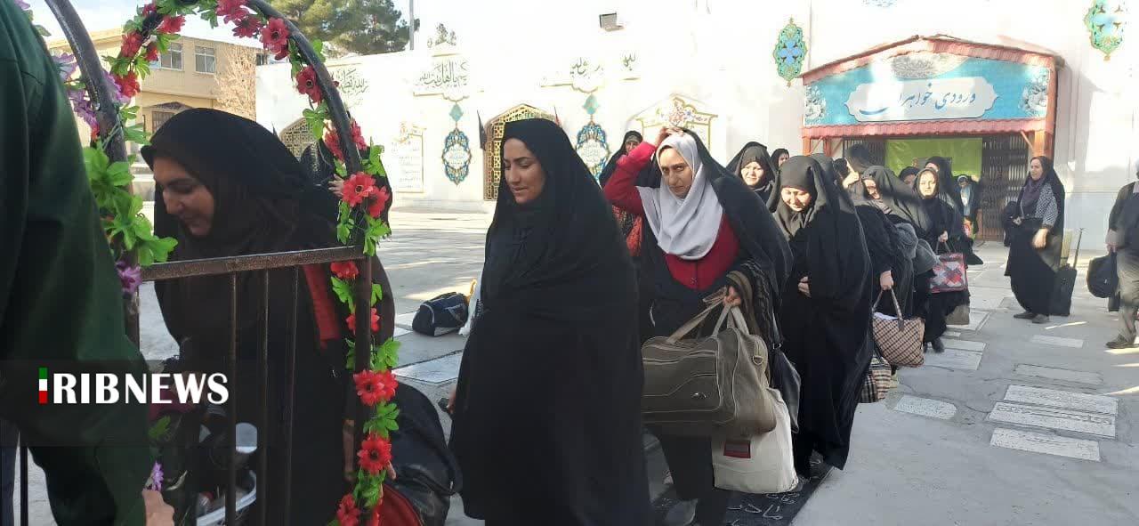 نخستین کاروان فرهنگیان خراسانشمالی به اردوی راهیان نور اعزام شد نخستین کاروان فرهنگیان خراسانشمالی به اردوی راهیان نور اعزام شد