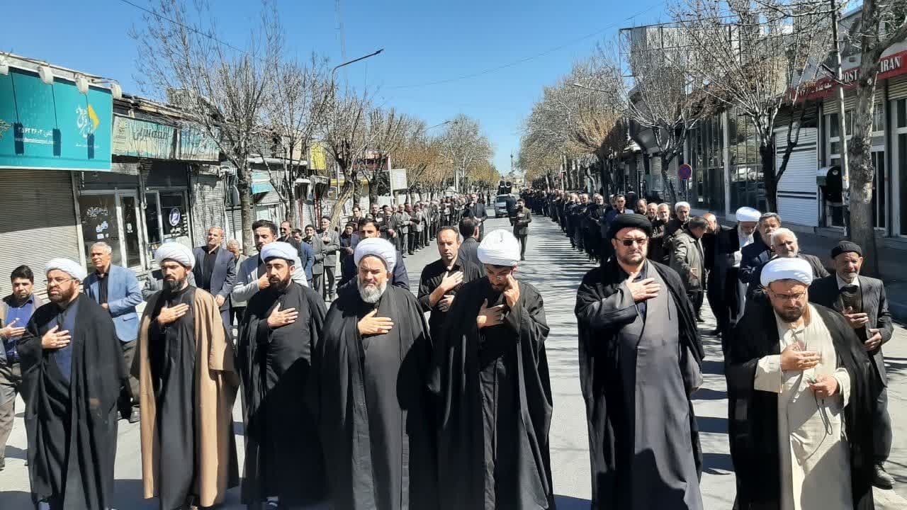 عزاداری مردم نقده در شهادت حضرت علی علیه‌السلام