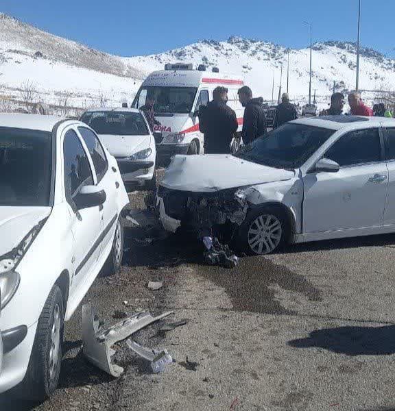 مصدومیت شش نفر در هندودر مصدومیت شش نفر در هندودر