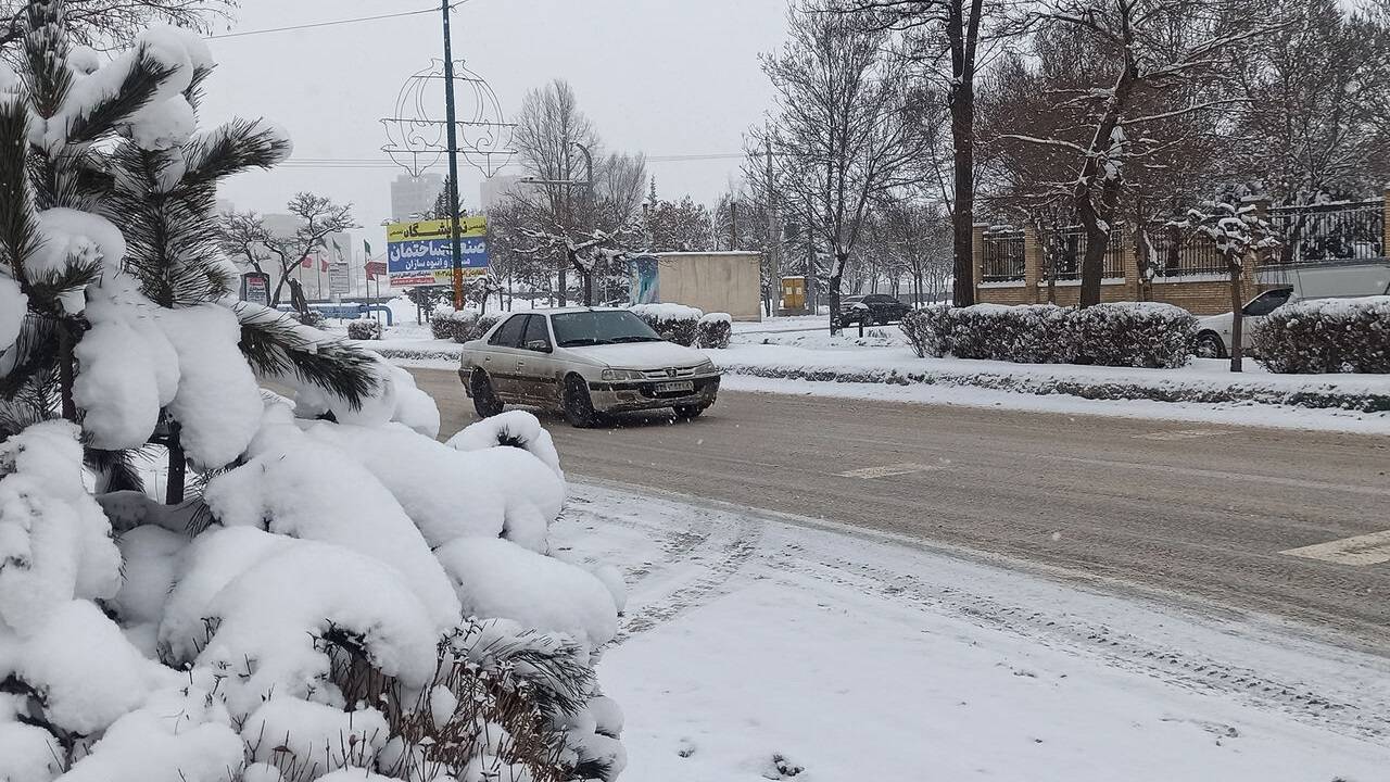 ادامه بارش باران و برف در ۲۱ استان