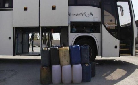 جریمه و ضبط باک اضافی اتوبوس حامل سوخت قاچاق در پیرانشهر جریمه و ضبط باک اضافی اتوبوس حامل سوخت قاچاق در پیرانشهر