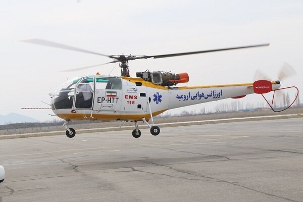 انتقال دو بیمار بدحال به ارومیه با اورژانس هوایی انتقال دو بیمار بدحال به ارومیه با اورژانس هوایی