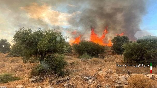 آتش‌سوزی در مجموعه بام خرم آباد حادثه آفرید