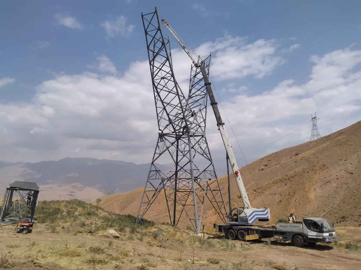 ۹ دکل راکد ۴۰۰ کیلوولتی در البرز جمع‌آوری شد