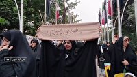 صدای رسای زنان گلستانی در اجتماع بزرگ زینبیون