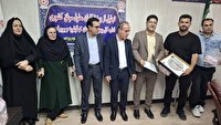 تجلیل از ورزشکاران معلول ملی و بین المللی در  اداره کل بهزیستی استان