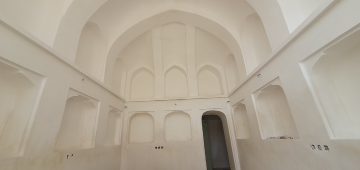 مرمت مسجد تاریخی امام خمینی در سمنان