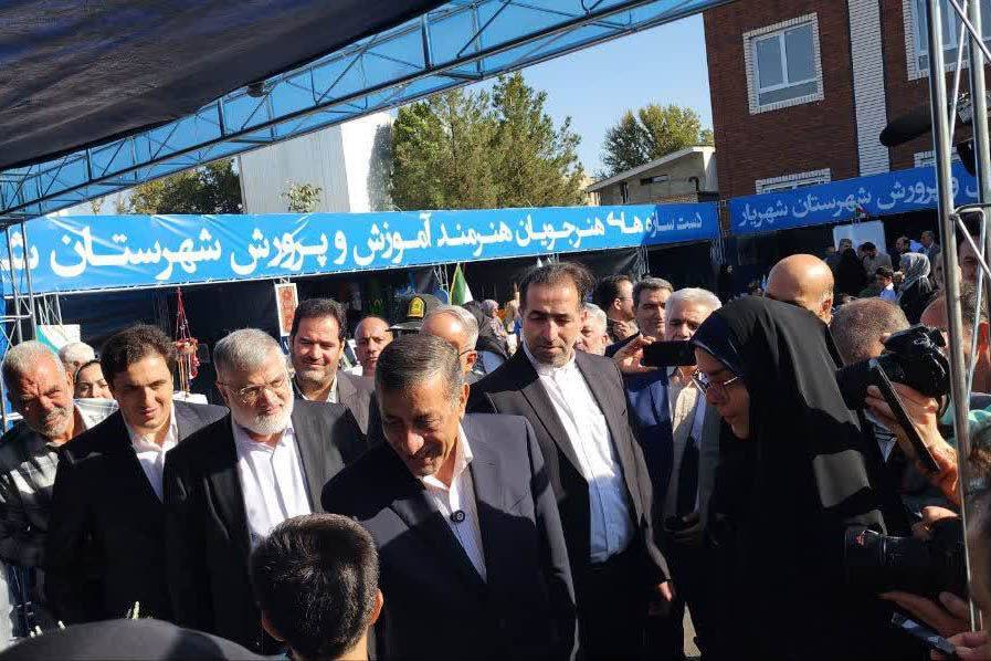 افتتاح ۳  طرح آموزشی با حضور قائم پناه در شهریار