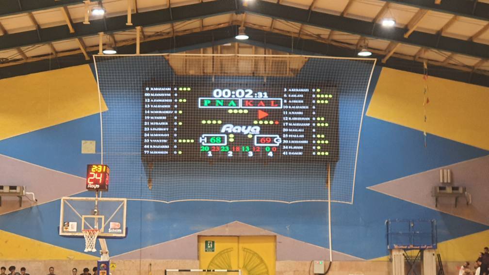 شکست تیم بسکتبال پالایش نفت در آبادان