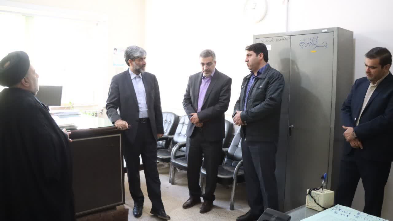 بازدید رئیس کل دادگستری آذربایجان غربی از دادگستری و شورا‌های حل اختلاف چایپاره 