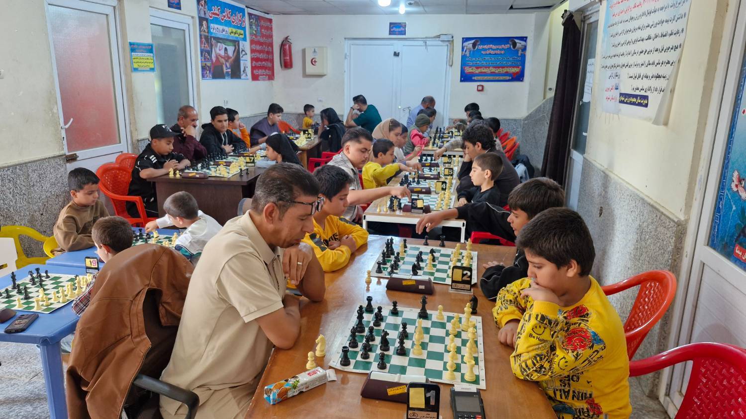برگزاری مسابقات شطرنج در بیضا