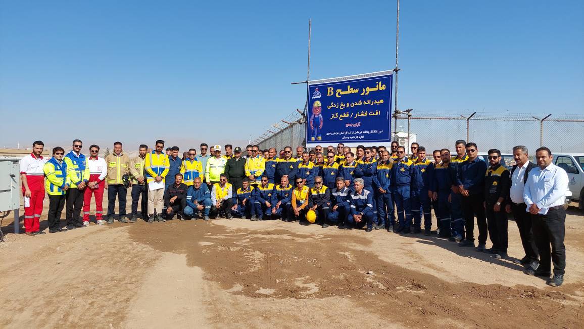 آمادگی بردسکن در برابر بحران قطع گاز با اجرای مانور گسترده