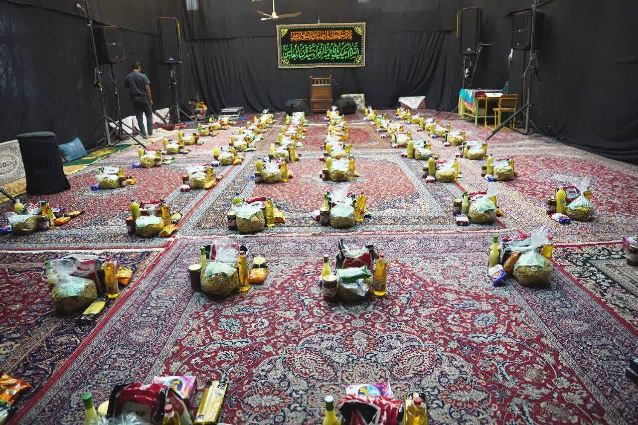 کمک یک میلیارد ریالی جوانان هیئتی مجومرد به نیازمندان