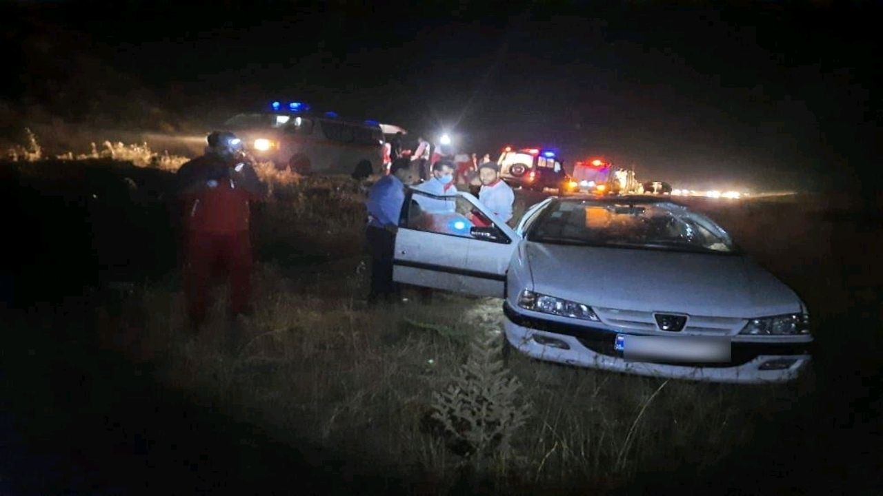 واژگونی خودرو در محور کردکوی- گرگان ۴ مصدوم برجای گذاشت