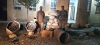 کشف دو باب کوره و زغال قاچاق در منطقه لوداب