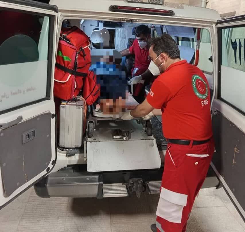 نجات مرد ۶۶ ساله در بخش فورگ داراب نجات مرد ۶۶ ساله در بخش فورگ داراب