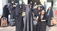 شرکت دانشآموزان دختر عشایری گیلان در اردوی ملی دانش آموزی در مشهد مقدس