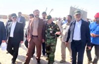 بازدید معاون وزیر امور خارجه از مرز دوغارون تایباد