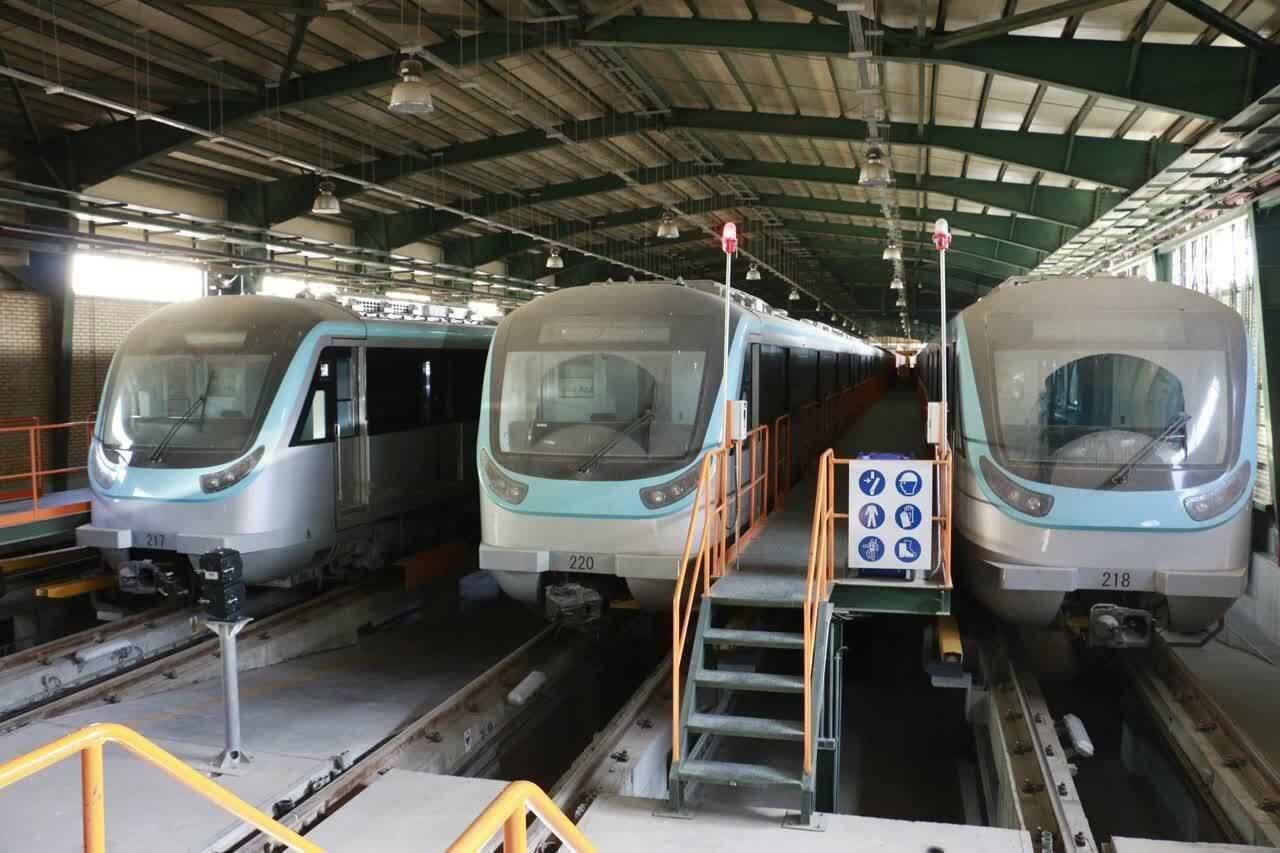 **ماهانه تا سه رام قطاربه ناوگان مترو وارد می‌شود