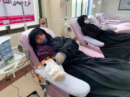 خانم‌ها دعوت به اهدای خون شدند