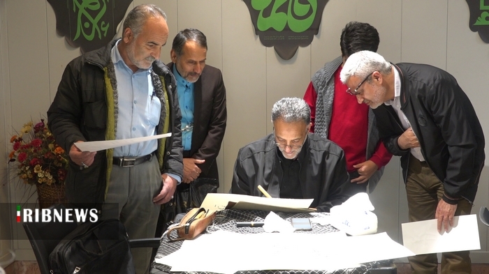 برگزاری محفل خوشنویسی مشق نور در قم برگزاری محفل خوشنویسی مشق نور در قم