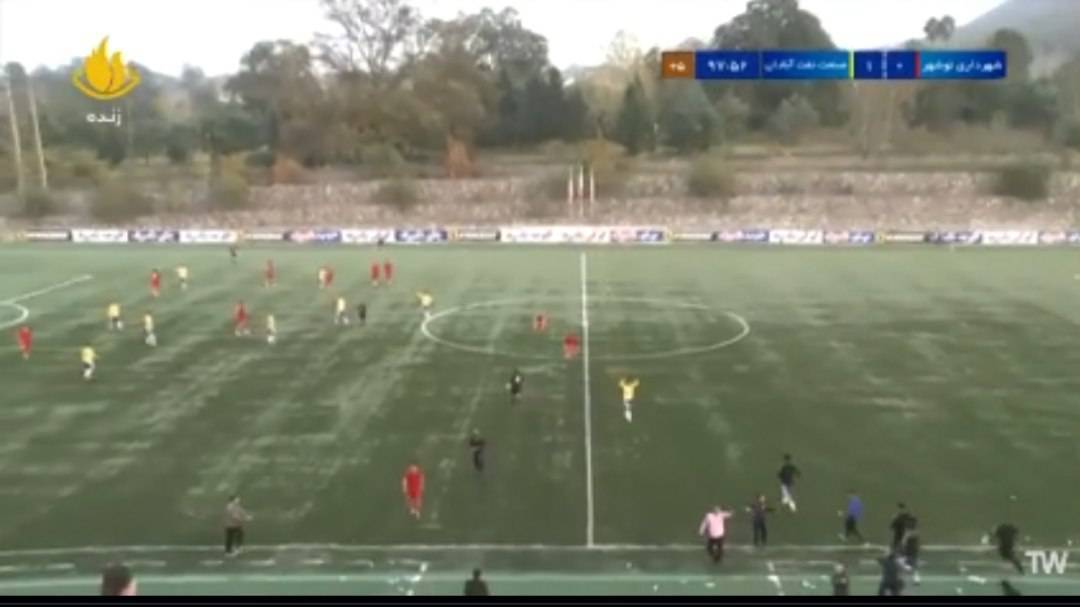 برد شیرین خارج از خانه و لحظه آخری صنعت نفت آبادان در لیگ دسته یک فوتبال