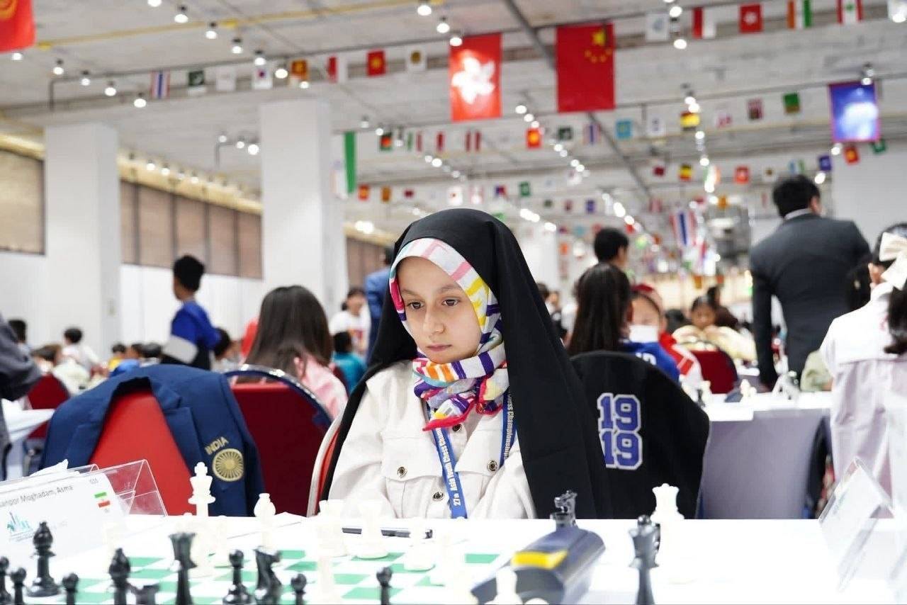 ورزشکار خراسان رضوی، صاحب دو مدال مسابقات شطرنج آسیا