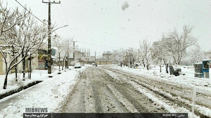 بارش رحمت الهی در شهرستان ازنا