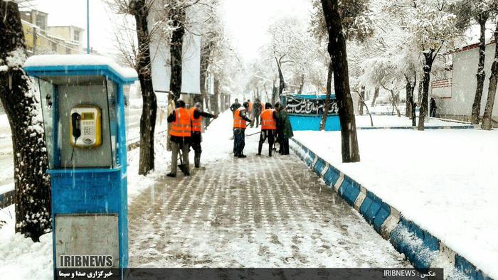 بارش رحمت الهی در شهرستان ازنا